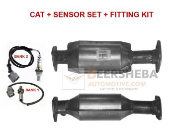 HONDA CRV 2.0I 2001-2006 CAT+ OXYGEN LAMBDA SENSOR SET + FITTING KIT 