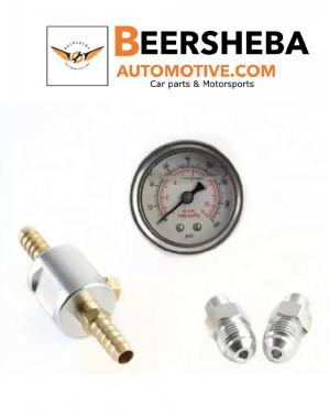 Universal 1/8 NPT Fuel Pressure Gauge Liquid 0-160 psi Oil Press Gauge